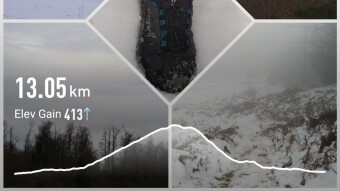 Rašica in fog [Exhaust Running Community Report, December 6th 2020]