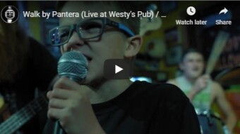 Breaking Music: Nine-year-old metalhead with a great cover of Pantera's "Walk".