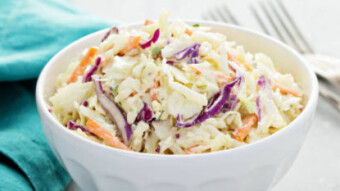 Coleslaw The Yummy Salad Making Recipe. A Perfect Side Dish.