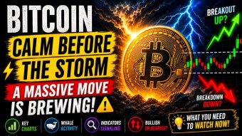 🌩️ The Bitcoin “Calm Before the Storm”: A Massive Move Is Brewing ⚡🚀