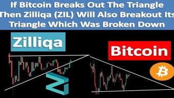 If Bitcoin Breaks Out The Triangle Then Zilliqa (ZIL) Will Also Breakout Its Triangle Which Was Broken Down