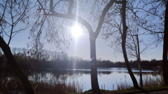 Beautiful, sunny weather from the morning - spring has returned
