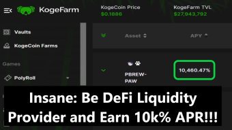 How to Invest in DeFi Exchange as a Liquidity Provider and Earn 10000% APR