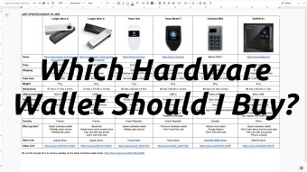 Which Hardware Wallet Should I Buy?