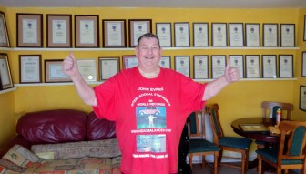 Interview with a local 'strong man', the living legend that is John Evans