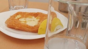 Foodbook #310 Greek saganaki and ouzo