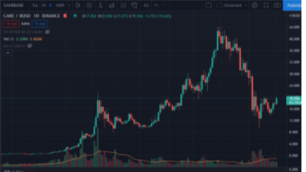 Reading Chart Levels with $CAKE