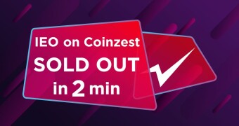 Azbit IEO on Coinzest was sold out in 2 minutes!