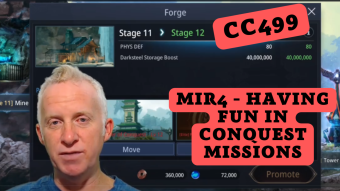 CC499 - MIR4 - Having Fun in Conquest Missions