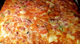 Foodbook #939  homemade pizza