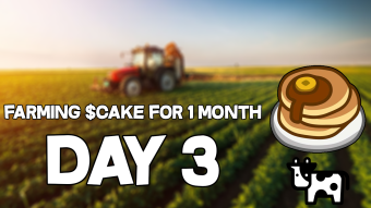 Farming PancakeSwap $CAKE for 1 month! (Day #3)