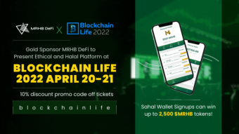 MRHB DeFi New Wallet Signups get a Chance to Win up to 2.5K $MRHB at Blockchain Life 2022