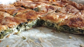 Daily meal #174 spinach pie