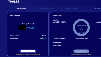 Retrospective Thales airdrop (Things to do when ETH gas fees are... not terrible).