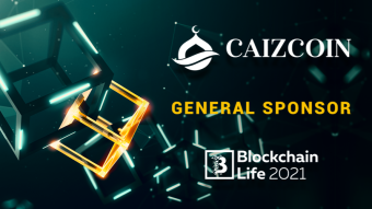 Caizcoin is the General Sponsor of Blockchain Life 2021.