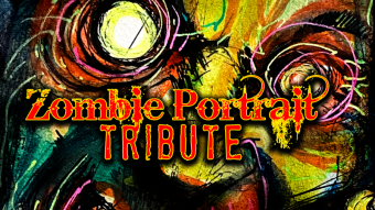 Ozzy Osbourne Zombie Portrait Tribute