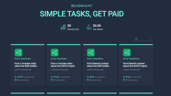 REVIEW: REVIEWHUNT - SIMPLE QUESTS, GET PAID!