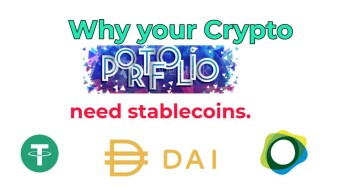 Why your crypto Portfolio need stablecoins!