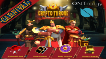 CryptoThrone: Free Airdrop, Lottery, and Ontology Release!
