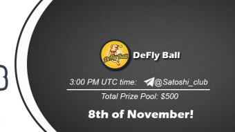 Join the AMA of Satoshi Club x Deflyball. Rewards: 500 USDT, October 8th.