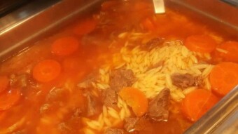 Foodbook #165 Greek giouvetsi with beef and big rice