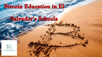 Bitcoin Education in El Salvador's Schools