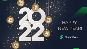 Season's Greetings from StormGain! Take a look back on the year with us