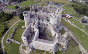 Castle in Podzamcze - Poland