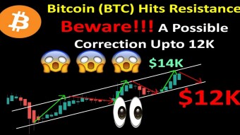 Bitcoin (BTC) Hits Resistance Beware!!! A Possible Correction Upto 12K