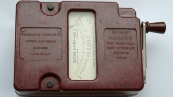 Tugas Kuliah Megger atau Mega Ohm Meter