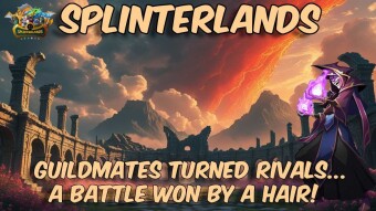 Splinterlands: Guildmates Turned Rivals - A Battle Won by a Hair!