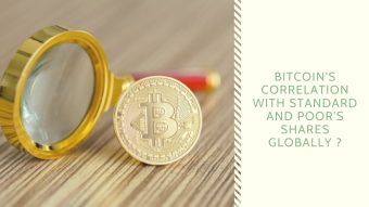 Bitcoin's correlation with Standard and Poor's shares globally ?