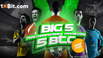 Win Marvelous Prizes in 1xBit’s BIG 5 Tournament