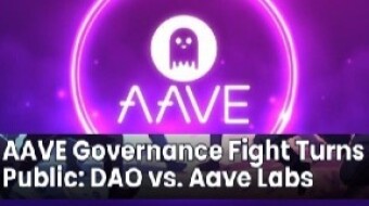 Aave DAO v Aave Labs: What's Happening? Black Swan?