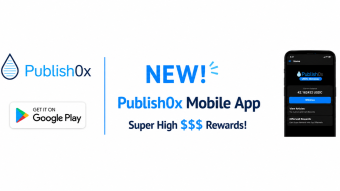 Publish0x Companion App Just Out on Google Play!