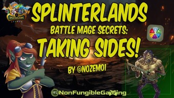 Splinterlands - Battle Mage Secrets: Taking Sides! (Katrelba Gobson changed everything!)