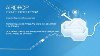 Prometheus Airdrop | Participate in Airdrop Prometheus receiving 100 PRO tokens ($ 10)