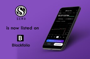 SERO is now listed on Blockfolio