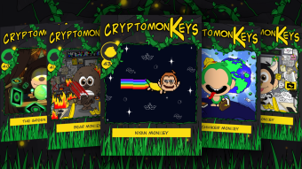 Freely Distributed BANANO-themed NFTs: cryptomonKeys Update #27