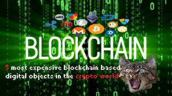 5 most expensive blockchain based digital objects in the crypto world.