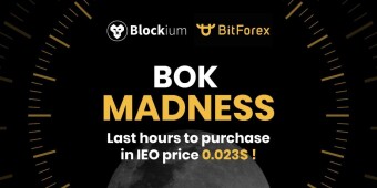 Blockium&nbsp;Initial Exchange Offering (IEO) last hour 2019