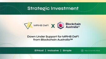 Support from Blockchain Australia for MRHB DeFi