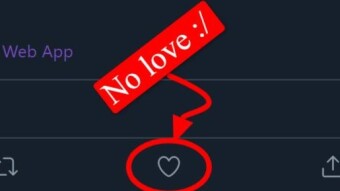 No love...