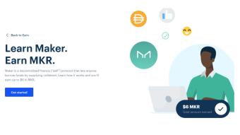 Coinbase goes live with MakerDAO Earn & Learn
