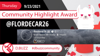 D.Buzz Community Highlight: @flordecar26
