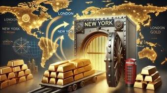 Why Are Gold Bars Flying From London to New York?