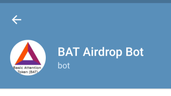 Warning - fake bot and BAT channel