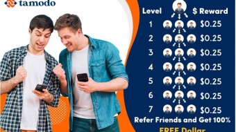 HOT - Affiliate Tamodo Roud 2 (ref / 0.25 $) - Ref 7 floors