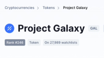 Coinbase Earn: Galaxy Project (GAL)