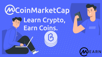 CoinMarketCap Introduces EARN! Get crypto while learning about new projects!